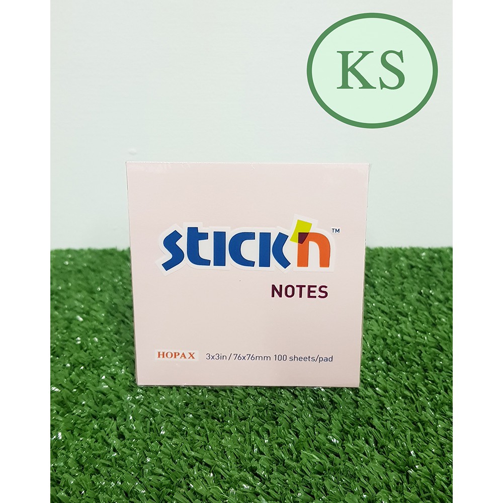 กระดาษโพสอิท-stickn-ขนาด-3-3-สีชมพู