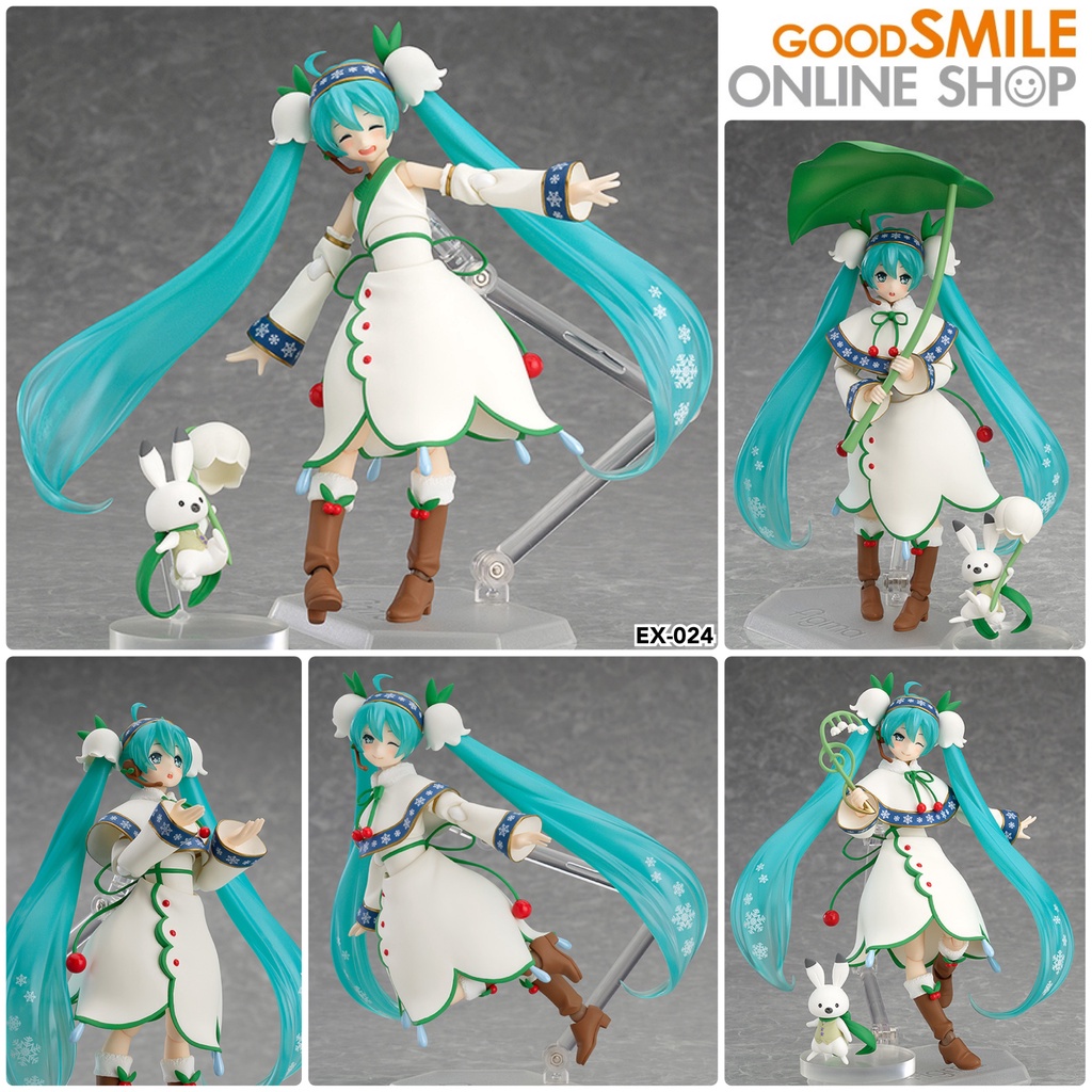 Figma EX-024 Snow Miku 2015 Snow Bell Ver (Vocaloid) | Shopee Thailand
