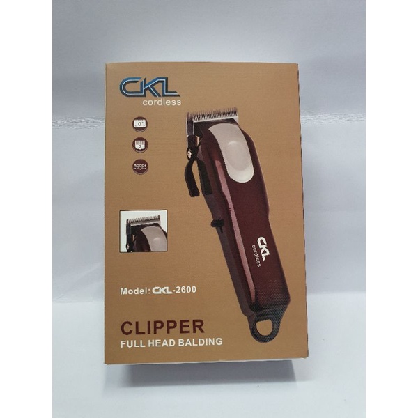 ภาพหน้าปกสินค้าปัตตาเลี่ยนตัดผม Model: CKL-2600 CLIPPER(สินค้าพร้อมส่ง)