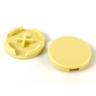 Lego part (ชิ้นส่วนเลโก้) No.4150 Tile Round 2 x 2