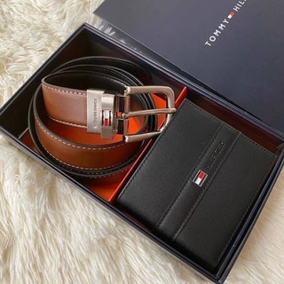 ชุดเซ็ตกปต+เข็มขัด Leather Belt &amp; Wallet Set