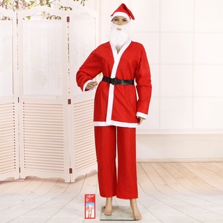 ภาพขนาดย่อของภาพหน้าปกสินค้าHikเครื่องแต่งกายคอสเพลย์ซานตาคลอส 5 ชุดสําหรับผู้ชายและผู้หญิง จากร้าน hikitty.th บน Shopee
