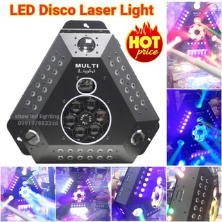ไฟเลเซอร์ดิสโก้ LED laser disco 6in1