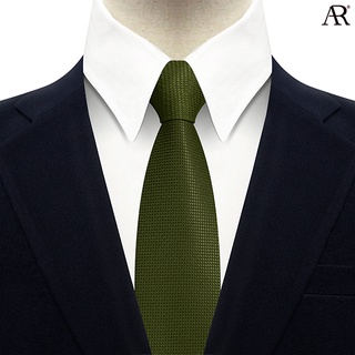 ANGELINO RUFOLO Necktie(NTS-พท038) เนคไทผ้าไหมทออิตาลี่คุณภาพเยี่ยม ดีไซน์ Dumbbell สีเขียวขี้ม้า/เทา/กรมท่า/ดำ/น้ำตาล