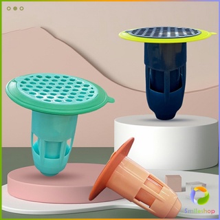 Smileshop อุปกรณ์ป้องกันกลิ่นทรงกรวย กันกลิ่นกันแมลงในท่อระบายน้ำ  Floor drain กันกลิ่นท่อน้ำทิ้ง Silicone floor