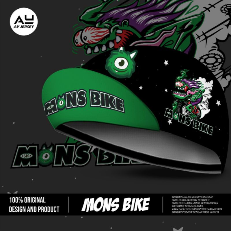 หมวกปั่นจักรยาน-mons-bike-หมวกจักรยาน