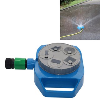 พืชในสวน Sprinkler 5 ฟังก์ชั่นเครื่องพ่นสารเคมีอเนกประสงค์ที่มีการเชื่อมต่อที่รวดเร็ว (1 เซ็ต)