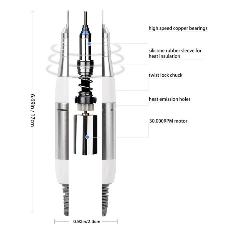 เครื่องขัดเล็บไฟฟ้า-30000rpm-แบบพกพา