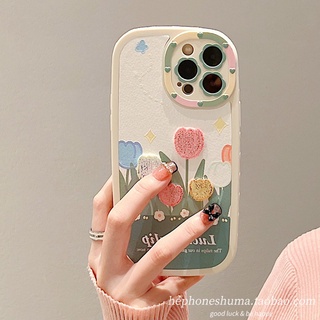 พร้อมส่งในไทย ⭐️ เคสโทรศัพท์ เคส เคสมือถือ เคส TPU เคสนิ่ม ดอกไม้โฟม TPU-R1787