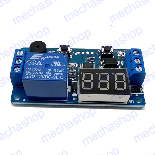 เครื่องตั้งเวลา-ตั้งเวลาเปิดปิดอุปกรณ์-ตั้งเวลา-12vdc-display-digital-delay-timer-control-switch-module-plc-automation