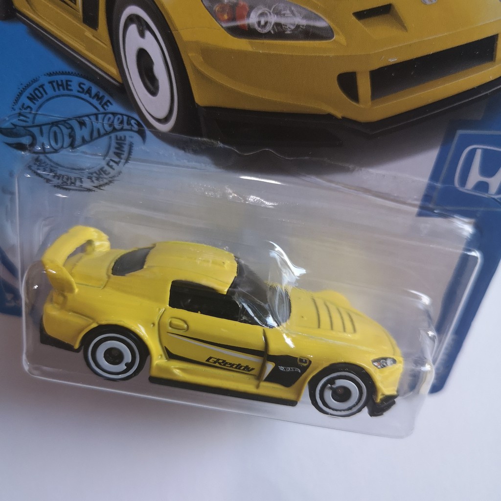 โมเดลรถ-hotwheels-honda-s200-สีเหลือง-รถเหล็ก-รถของเล่น-รถสะสม