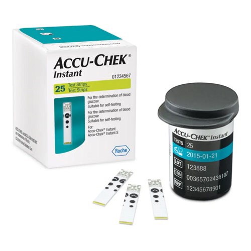 หร้อมส่ง-แถบตรวจวัดระดับน้ำตาลในเลือด-accu-chek