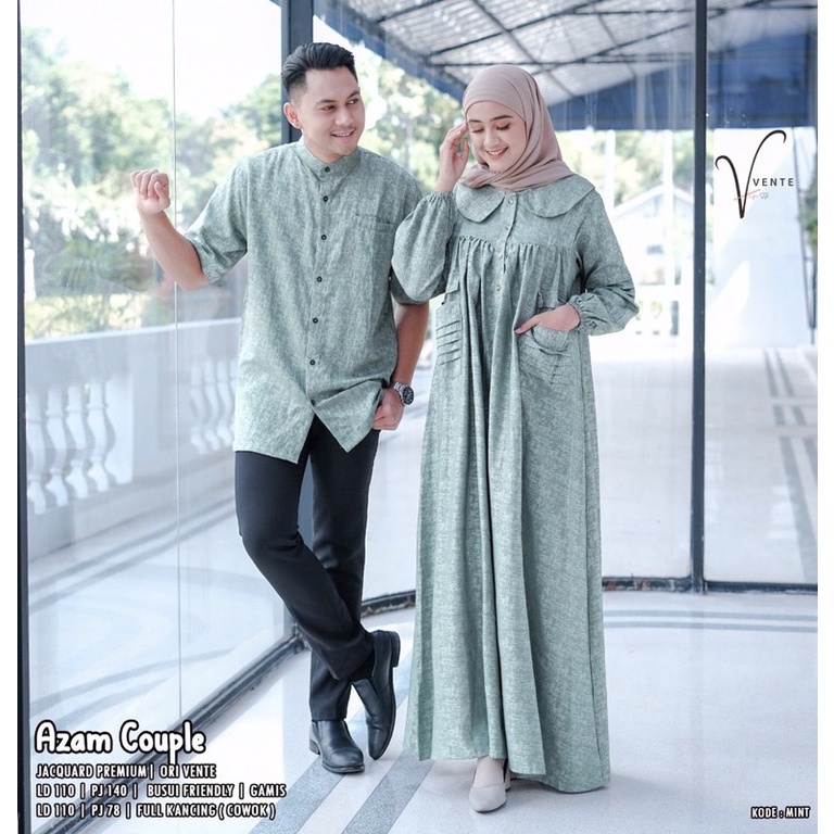 vente-คู่-baju-couple-couple-raya-ori-solo-azam-couple-ผลิตภัณฑ์ดั้งเดิม-โดย-vente