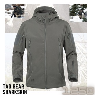 เสื้อ Jacket TadG เสื้อแทดเกียร์ กันน้ำผิวนอก กันหนาวลบ 3 องศา คุณภาพเยี่ยม สินค้าสีเทา ปรับเนื้อผ้าใหม่พรีเมี่ยม