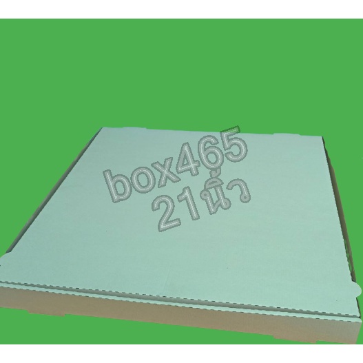 กล่องพิซซ่า-21-นิ้ว-แพค20ใบ-ขนาด-21x21x2-นิ้ว-สีน้ำตาลกล่องเปล่า-ไม่พิมพ์ลาย