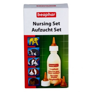 Beaphar Nursing Set ชุดขวดนมสำหรับสุขนัข, แมว,ลูกกระต่าย หนู และ เม่น (35ml)