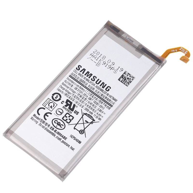แบตเตอรี่-แท้-samsung-galaxy-a6-2018-j6-2018-j8-2018-a600-2018-j600-2018-j800-2018-eb-bj800abe-3000mah