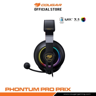 COUGAR PHONTUM PRO PRIX : Gaming Headset หูฟังเกมมิ่ง หูฟังสำหรับเล่นเกม รับประกันศูนย์ไทย 2 ปี