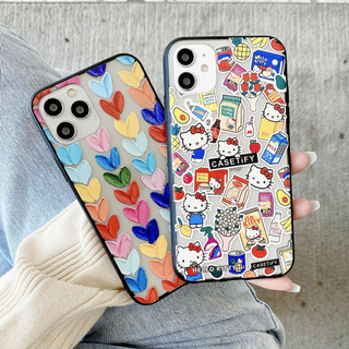 เคส-For OPPO A16 Reno 6Z A54 A74 A94 A15 A93 Reno 5 Reno 4 A53 A31 A12 A73 A92 A52 F7 A91 A5 2020 Reno 2f F11 pro A7 A73 Reno 2 A3S F9 F7 F5 A5S A9 2020 Hard Full-Coved|CES