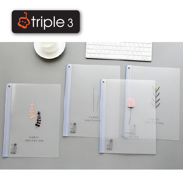 Triple3 แฟ้มสันข้าง A4 (FOLDER) | Shopee Thailand