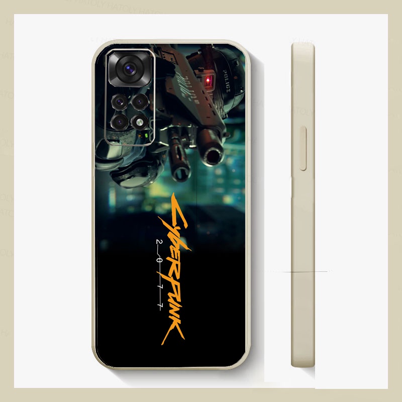 เคสซิลิโคนนิ่ม-ลาย-cyberpunk-สําหรับ-xiaomi-redmi-note-11-4g-5g-11s-note-11-pro