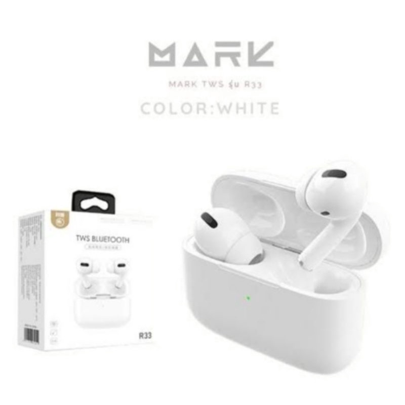 mark-r33-หูฟังbt-true-wireless