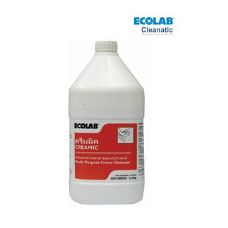 Ecolab(เอ็กโคแลบ) ครีมมิค: ผลิตภัณฑ์ทำความสะอาดอเนกประสงค์ ชนิดครีม (3.8 ลิตร)