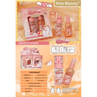 เซต Unicorns kiss Beauty 2 in 1 (ไพร์มเมอร์+สเปรย์)