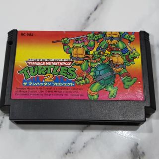 Famicom Game Ninja Turtles2