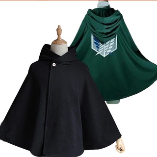 สินค้า MIKASA เสื้อคลุม สไตล์อนิเมะ Attack On Titan สำหรับคอสเพลย์