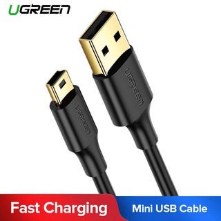 ugreen usb 2 . 0 to mini usb สายเคเบิ้ลชาร์จ/pc/smart tv/hard drive/dvr/mp 3/mp 4/กล้องวงจรปิด/ลําโพง