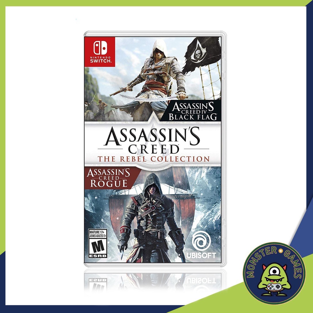 ภาพหน้าปกสินค้าAssassin's Creed The Rebel Collection Nintendo Switch Game แผ่นแท้มือ1