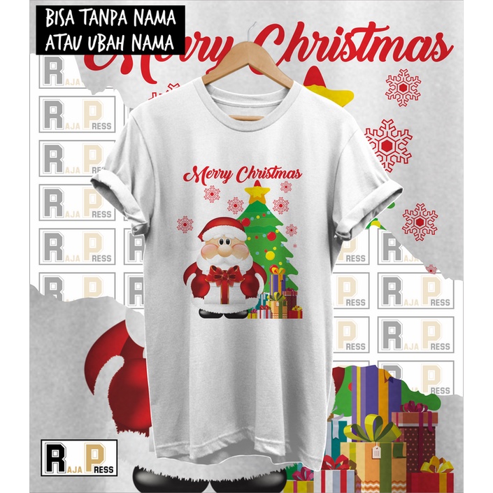 เสื้อยืดผ้าฝ้ายพิมพ์ลาย-เสื้อยืด-พิมพ์ลายคริสต์มาส-merry-christmas-family-สําหรับเด็ก-และผู้ใหญ่-2022-2022