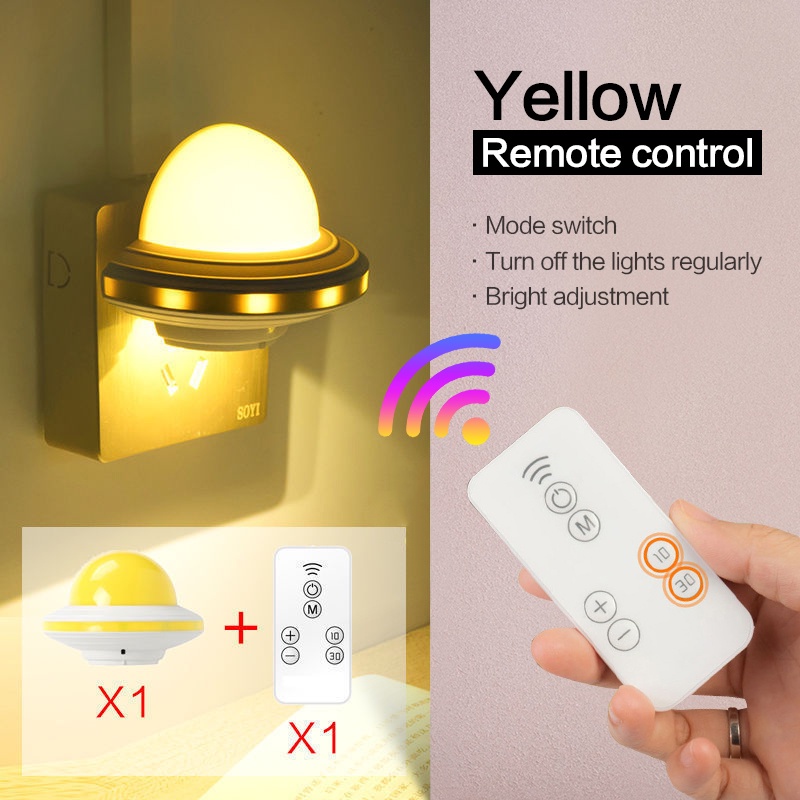 cynt-intelligent-remote-control-night-light-plug-in-led-bedroom-lamp-bedside-lamp-luminous-lamp-feeding-lamp-flying-saucer-la