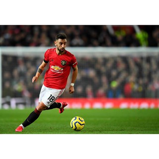 บรูนู Bruno Fernandes Manchester United แมนเชสเตอร์ยูไนเต็ด โปสเตอร์ Poster วอลเปเปอร์ ตกแต่งผนัง ฟุตบอล Football