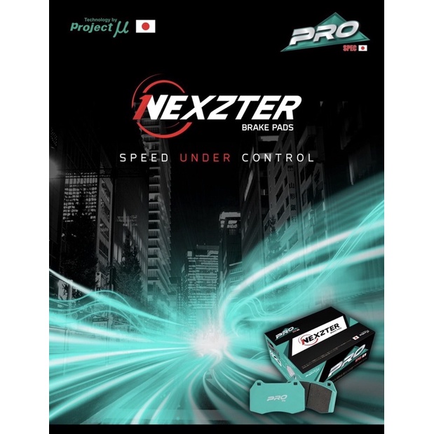 lt-ส่งฟรี-มีของพร้อมส่ง-gt-ผ้าเบรกหน้า-nexzter-pro-spec-สำหรับรถ-nissan-frontier-navara-ปี-2008-2012