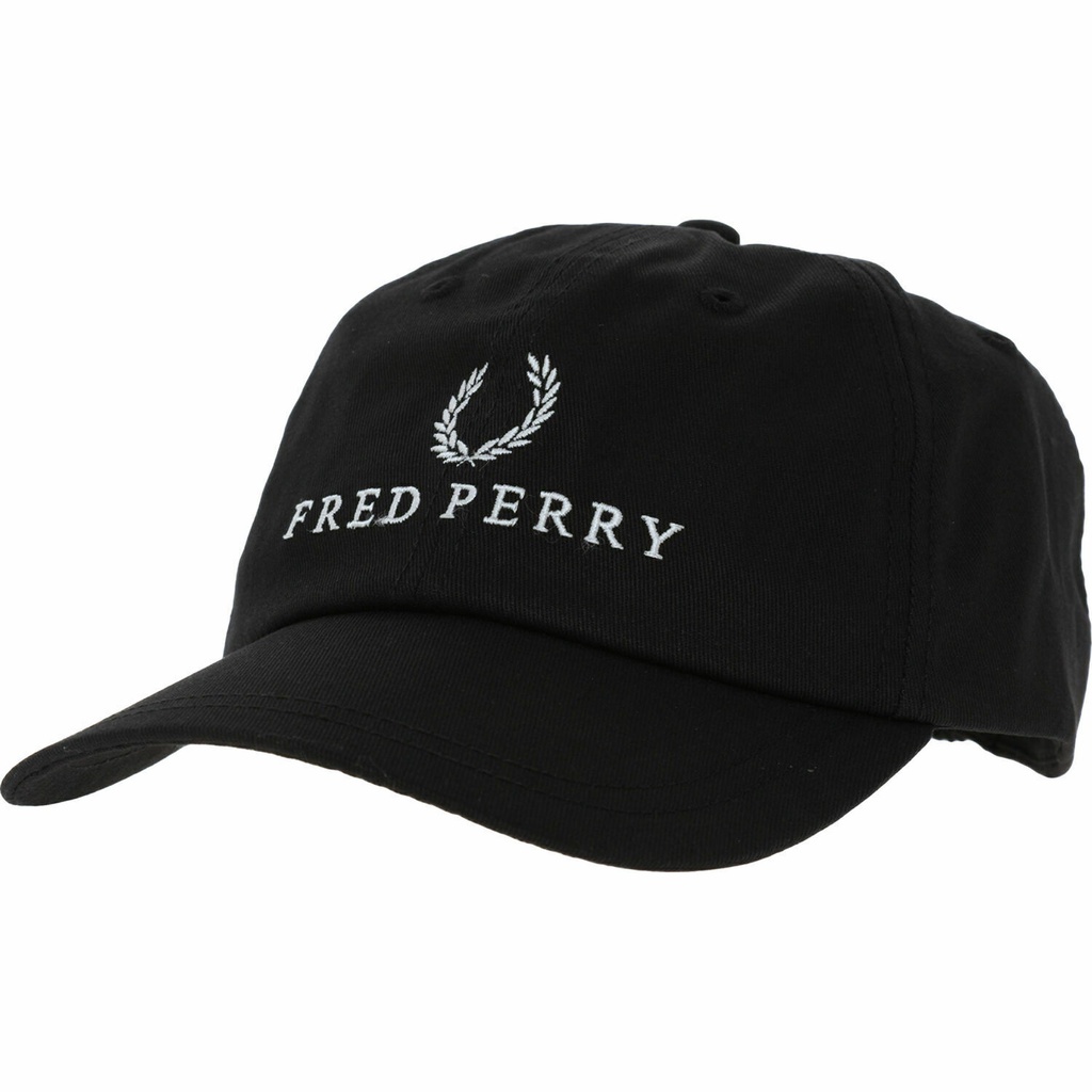 หมวกเบสบอล-ปักลายโลโก้-fredperry-สําหรับผู้ชาย