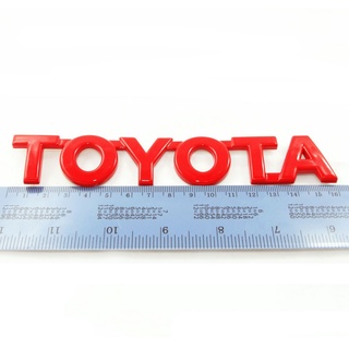 กรุณาวัดขนาดก่อนสั่งซื้อ โลโก้ TOYOTA LOGO โตโยด้า Aegether