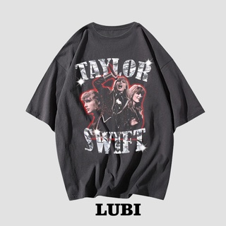 เสื้อยืดโอเวอร์ไซส์เสื้อยืดโอเวอร์ไซซ์ Taylor Swift สไตล์วินเทจS-3XL