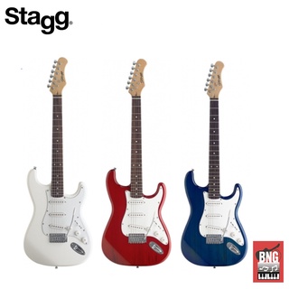 STAGG S-300 WH,TR,TB,RDS,PK,BK,SB  ทรง Stratocaster Electric Guitar