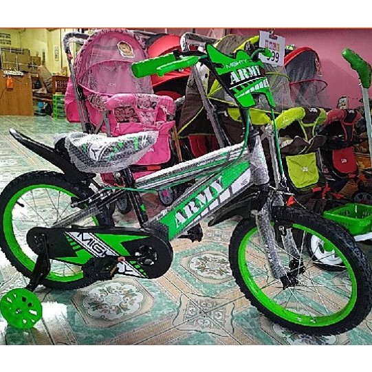 super-sale-new-bmx-จักรยาน-16นิ้ว-สไตล์-bmx-แถมกระดิ่งและชุดกระบอกน้ำ-รูปทรงเทห์ทันสมัย-เก็บเงินปลายทางได้