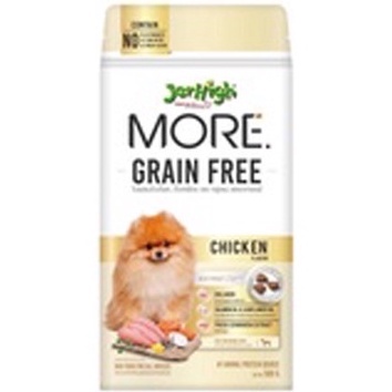 jerhigh-more-อาหารสุนัขเจอร์ไฮ-เม็ดกรอบ-สูตร-grain-free-ขนาด-500-กรัม