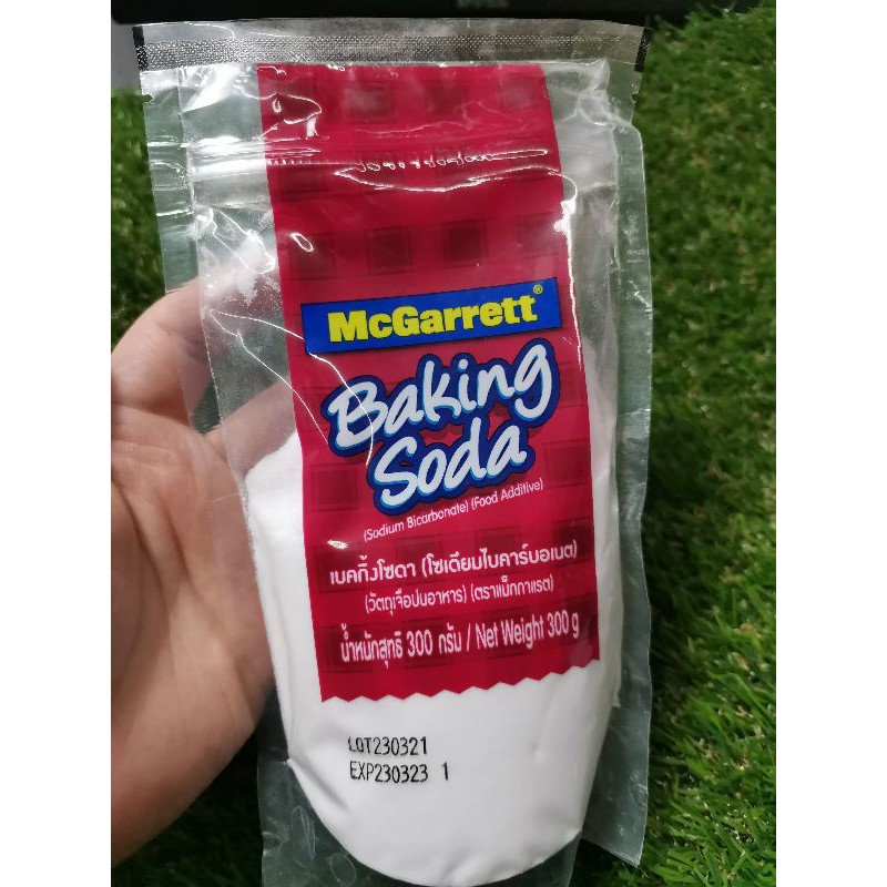 พร้อมส่ง เบคกิ้งโซดา น้ำหนัก 300 กรัม Baking soda Shopee Thailand