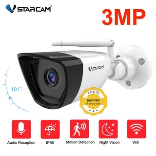 ภาพหน้าปกสินค้าVstarcam CS55/C55S 3MP กล้องวงจรปิดไร้สาย WIFI IP 3ล้านพิกเซล EYE4 ราคาต่ำสุดใน Shopee ซึ่งคุณอาจชอบสินค้านี้