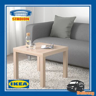 ภาพขนาดย่อของภาพหน้าปกสินค้าโต๊ะรับแขก โต๊ะกาแฟ โต๊ะข้าง โต๊ะข้างเตียง มี 4 สี LACK ลัค IKEA 55x55 ซม. จากร้าน stadion.th บน Shopee