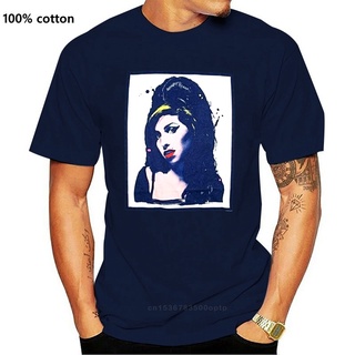 เสื้อยืดผ้าฝ้ายพิมพ์ลายคลาสสิก พร้อมส่ง เสื้อยืดแขนสั้น พิมพ์ลาย Amy Winehouse 2022 Licensed Official 2022 2022 หลากสี ค