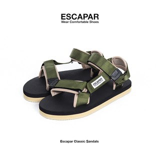 ภาพหน้าปกสินค้าESCAPAR Sandals Classic Nature Green รองเท้ารัดส้น สีเขียว พื้นยางธรรมชาติ รองเท้าแตะรัดส้น รองเท้ารัดส้นผู้ชาย ซึ่งคุณอาจชอบราคาและรีวิวของสินค้านี้