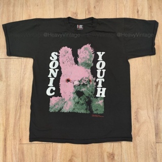 SONIC YOUTH @1992 เสื้อวง เสื้อทัวร์ ลายน่ารัก