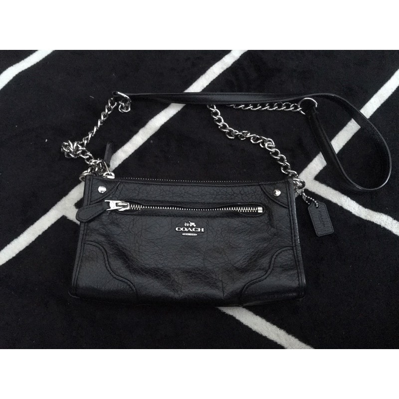 COACH MICKIE CROSSBODY IN GRAIN LEATHER 52646 100