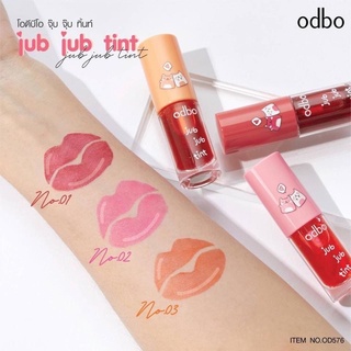 Odbo Jub Jub Tint โอดีบีโอ จุ๊บ จุ๊บ ทินท์ ลิปทินท์สีสวย ติดทนนาน